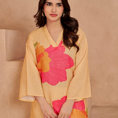 Mustard Italian Linen Co-ord Set