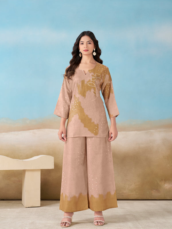 Chikoo Italian Linen Co-ord Set