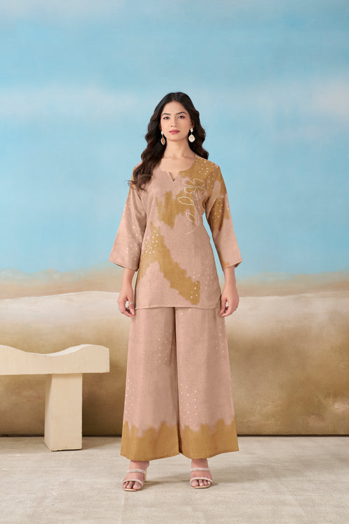 Chikoo Italian Linen Co-ord Set
