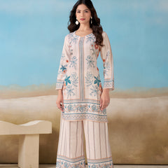 Off white Italian Linen Co-ord Set
