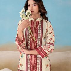 Cream Italian Linen Co-ord Set