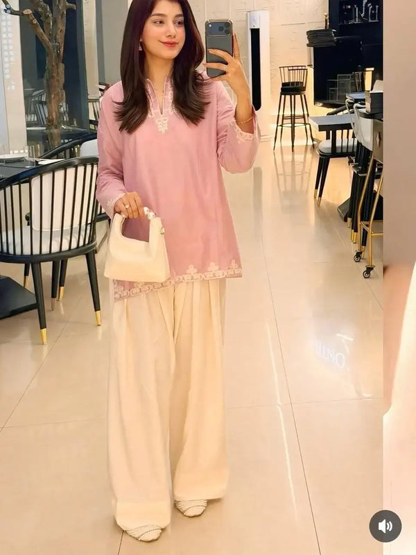 Farshi Salwar pattern co ord set